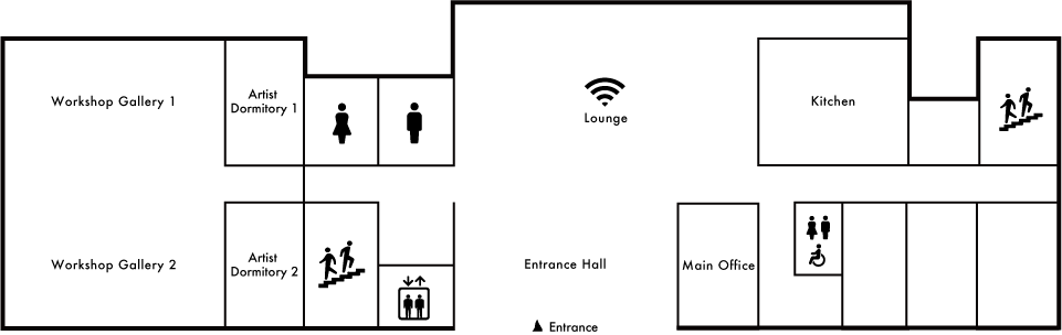 Floor map 1F Photo