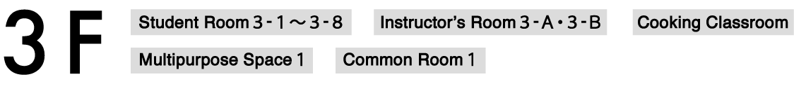 Floor map 3F Description